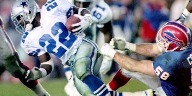 Emmitt Smith is the best running back to play for Dallas. (TIM CLARY/AFP/Getty Images)